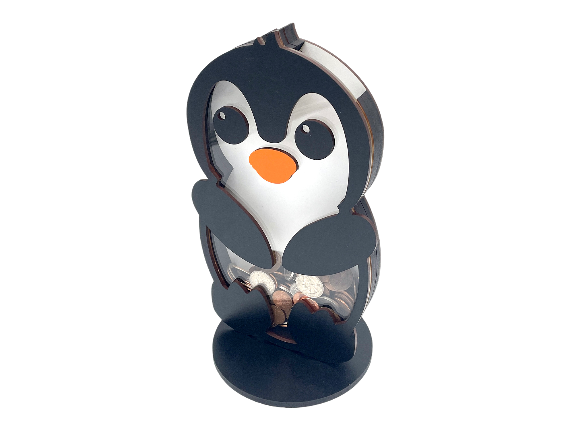 (image for) Baby Penguin Wood Bank